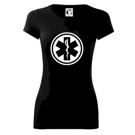Rescue logo samostatné kulaté