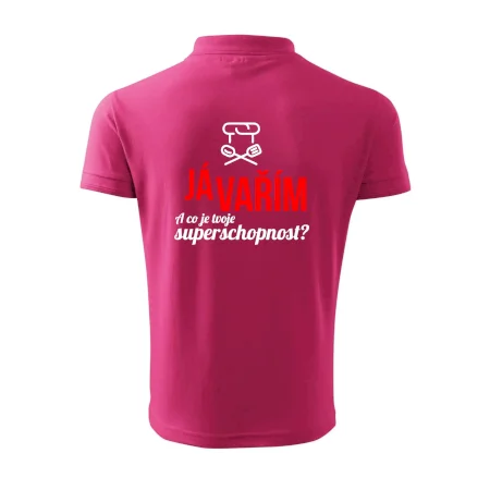 Já vařím - tvoje superschopnost? rovný nápis