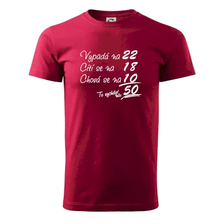 Vypadá, cítí se, chová se - 50 let
