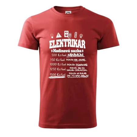 Elektrikář hodinová sazba