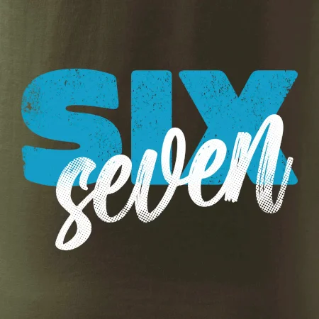 Six seven - písmo