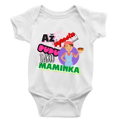 Až vyrostu budu jako maminka - cukrářka