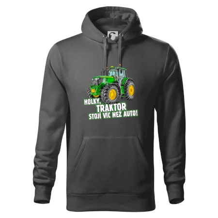 Holky, traktor stojí víc než auto