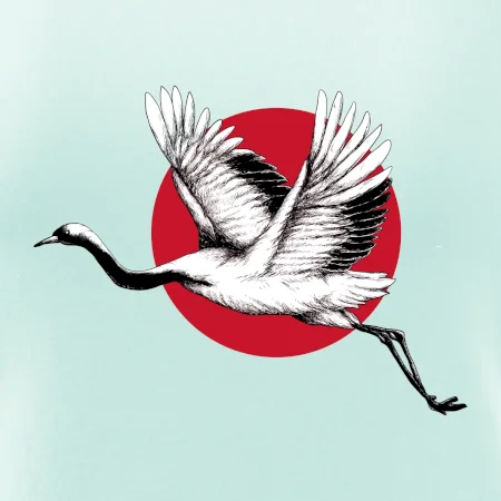 Japan culture - čáp