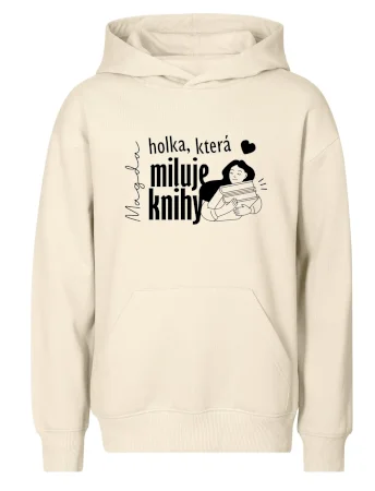 Černobílá holka, která miluje knihy - Vaše jméno