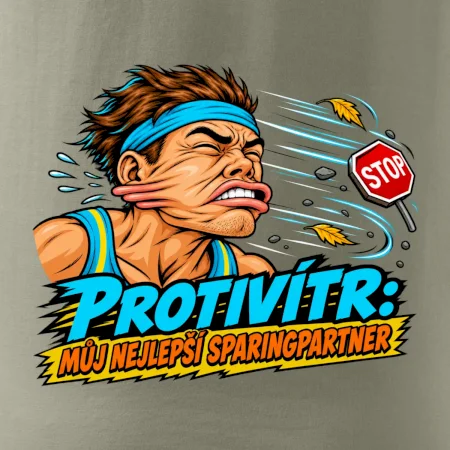 Běžecký protivítr můj sparingpartner