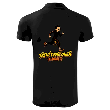 Běžecké tření tvoří oheň