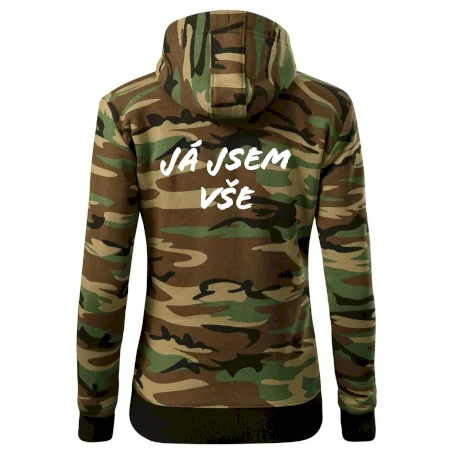 Nápis Já jsem vše!