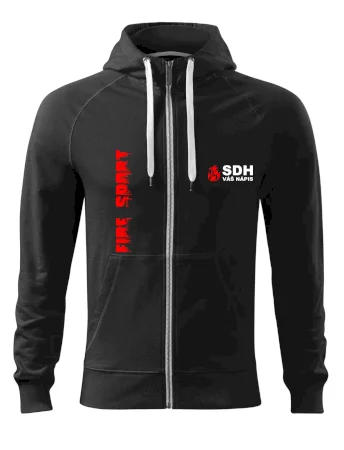 SDH nápis (oheň, firesport, název sboru - vlastní nápis)