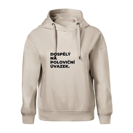 DOSPĚLÝ NA POLOVIČNÍ ÚVAZEK.