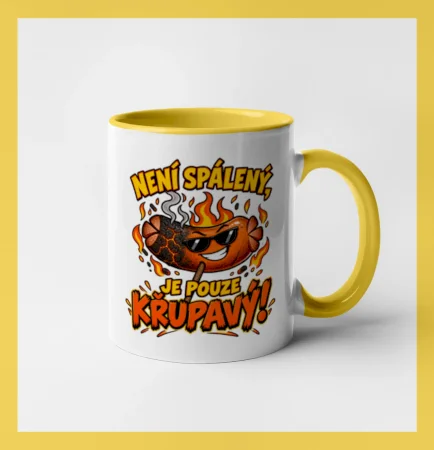 Není spálený, je pouze křupavý!