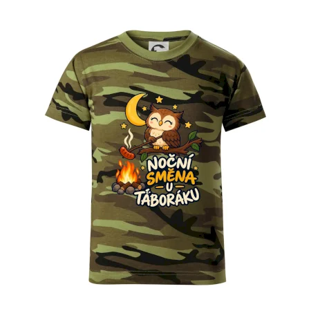 Noční směna u táboráku