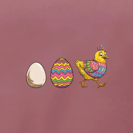 Evoluce vajíčka - velikonoce - slepice