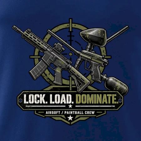 Taktická výzva lock load dominate airsoft