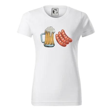 Pivo a klobása