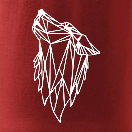 Geometrie - vlk - vyjící