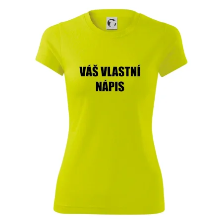 Tvůj vlastní nápis - tiskací