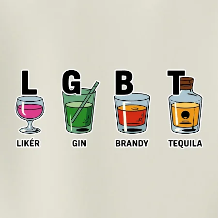 LGBT -  Likér, Gin, Brandy, Tequila