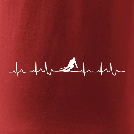 Lyžař EKG