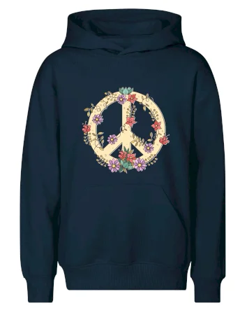 Peace symbol pískový