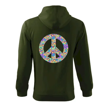 Peace symbol mandela