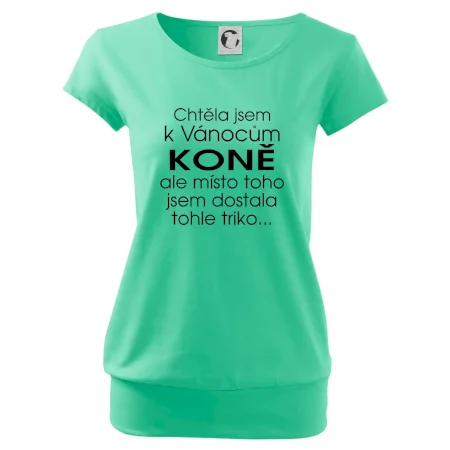 Chtěla jsem k Vánocům koně