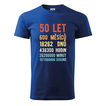 Narozeniny 50 přepočet času