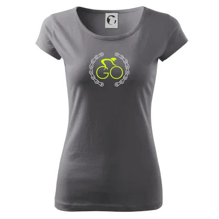 GO cyklista (fluo potisk)