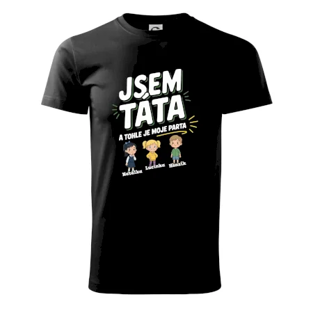 Jsem táta a tohle je moje parta  (obrázky a jména dětí)