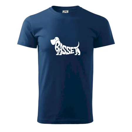 Basset nápis v těle
