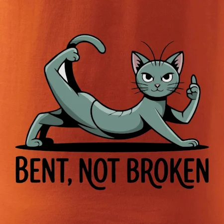 Bent, not broken zelená kočka