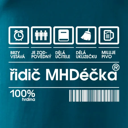 Čárový kód -  Řidič MHD