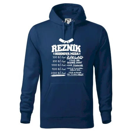 Hodinová mzda řezník