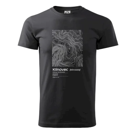 Klínovec - vrstevnice v obdélníku