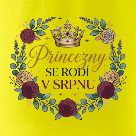 Růže - princezny se rodí v srpnu