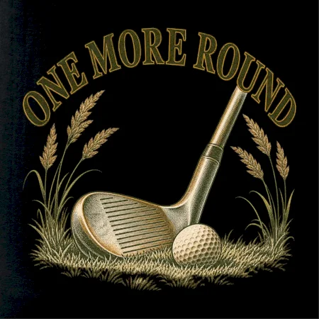 One more round vintage golfová hůl