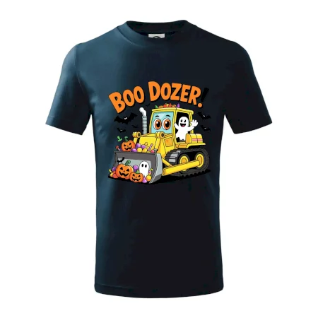 Halloweenský boo dozer