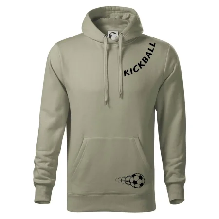 Kickball nápis šikmo