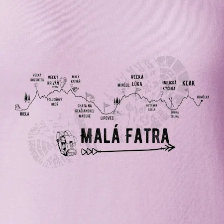 Profil kopca - Malá fatra