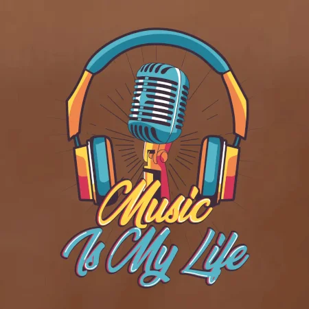 Music is my life sluchátka