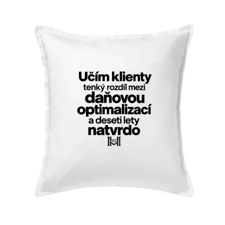 Daňová optimalizace versus deset let natvrdo
