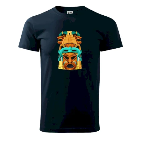Mayové maska s pyramidou