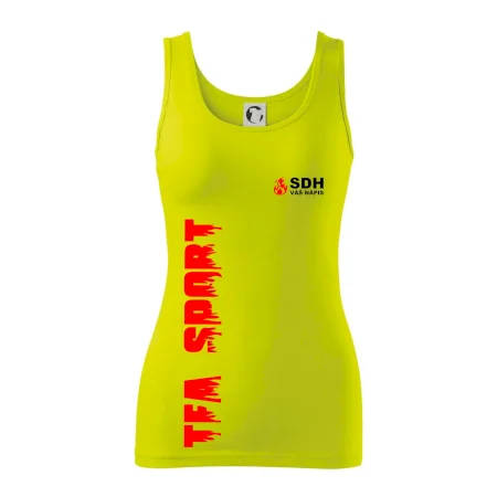 TFA Sport SDH (červený oheň) - Vlastní nápis