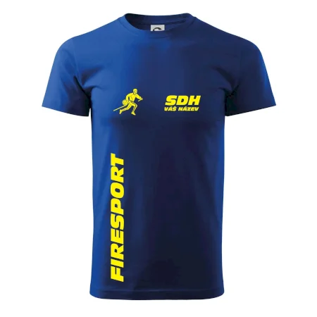 Hasičský sport SDH + váš název ŽLUTÁ