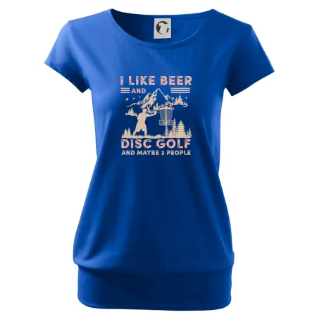 I like beer and disc golf