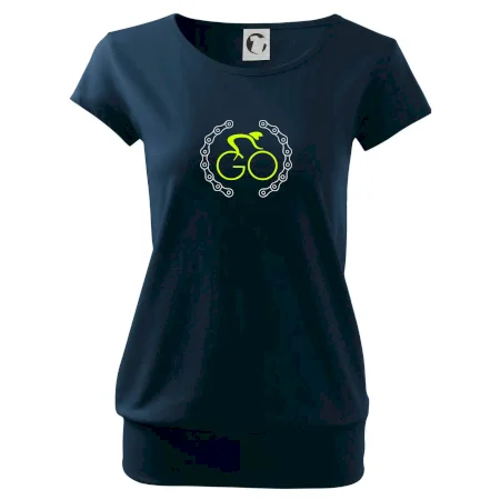 GO cyklista (fluo potisk)