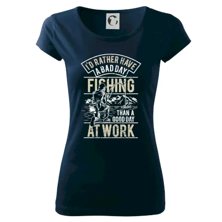 Fishing at work