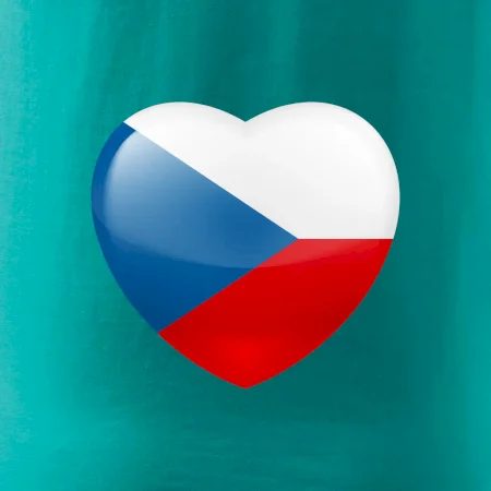 České srdce - vlajka