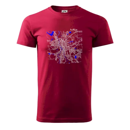 Budějce  - Mapa s vodními toky