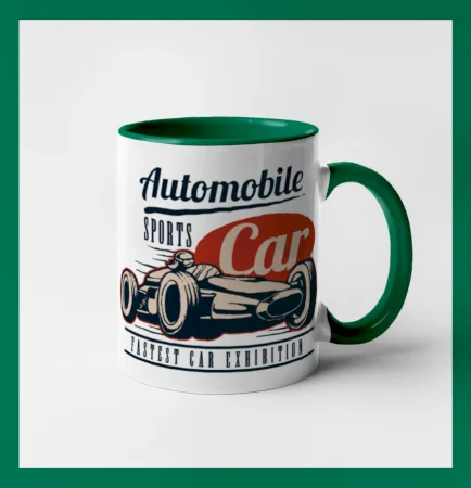 Automobile sports car